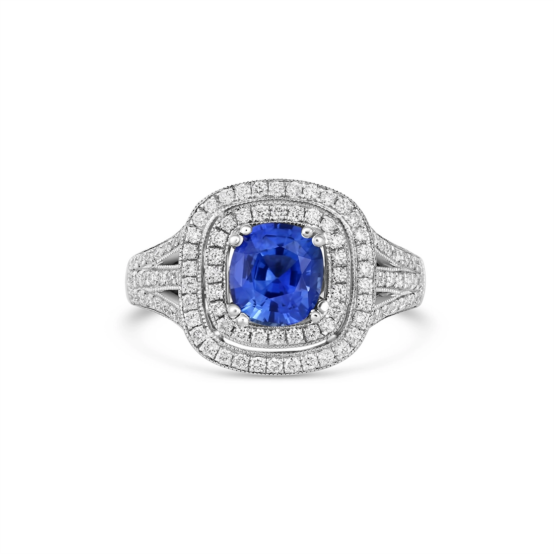 Rings Rings in White Gold containing Multi-gemstone, Diamond, Sapphire 437971