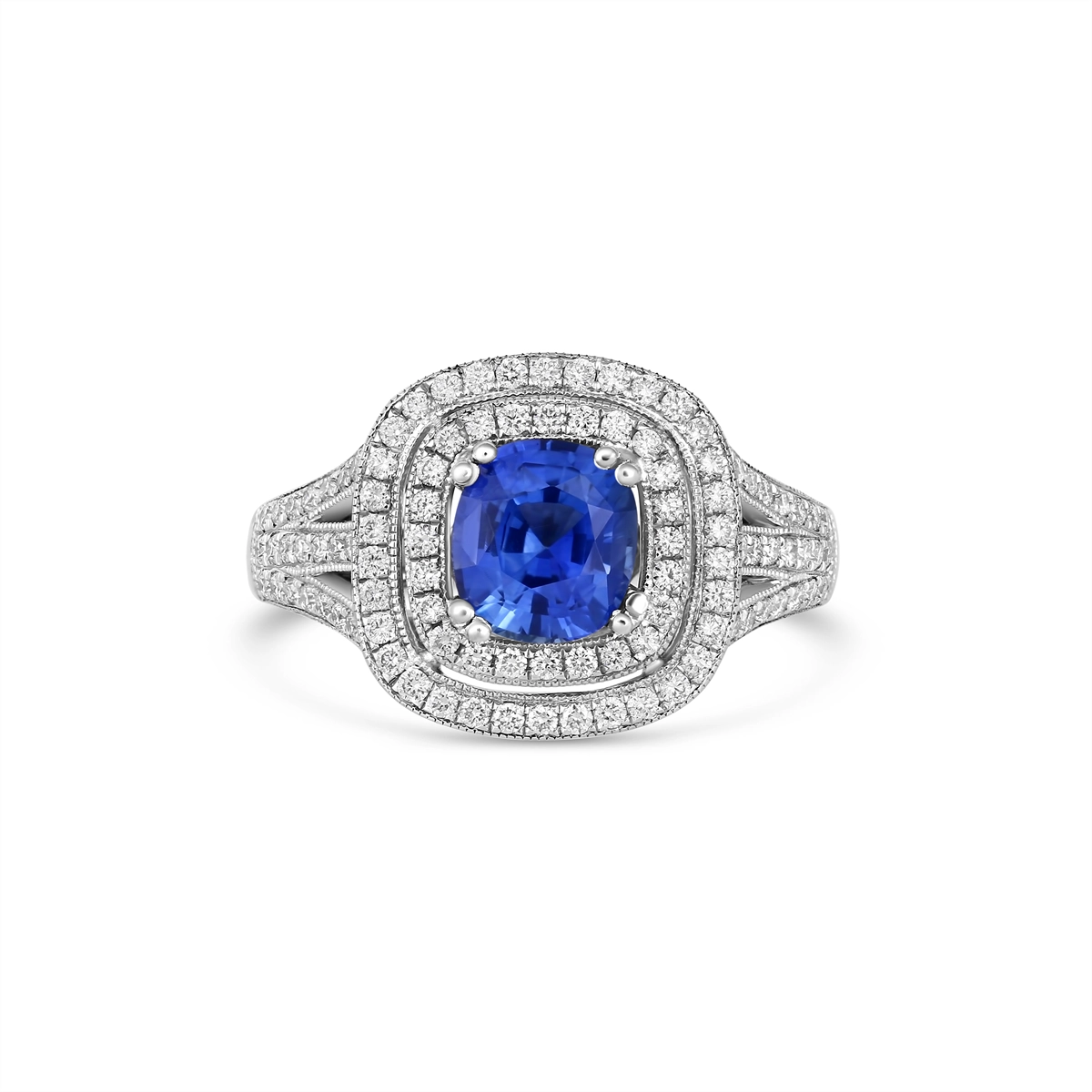 Rings Rings in White Gold containing Multi-gemstone, Diamond, Sapphire 437971