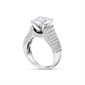 Engagement Collections Estate Jewelry in White Gold GR492803JDI