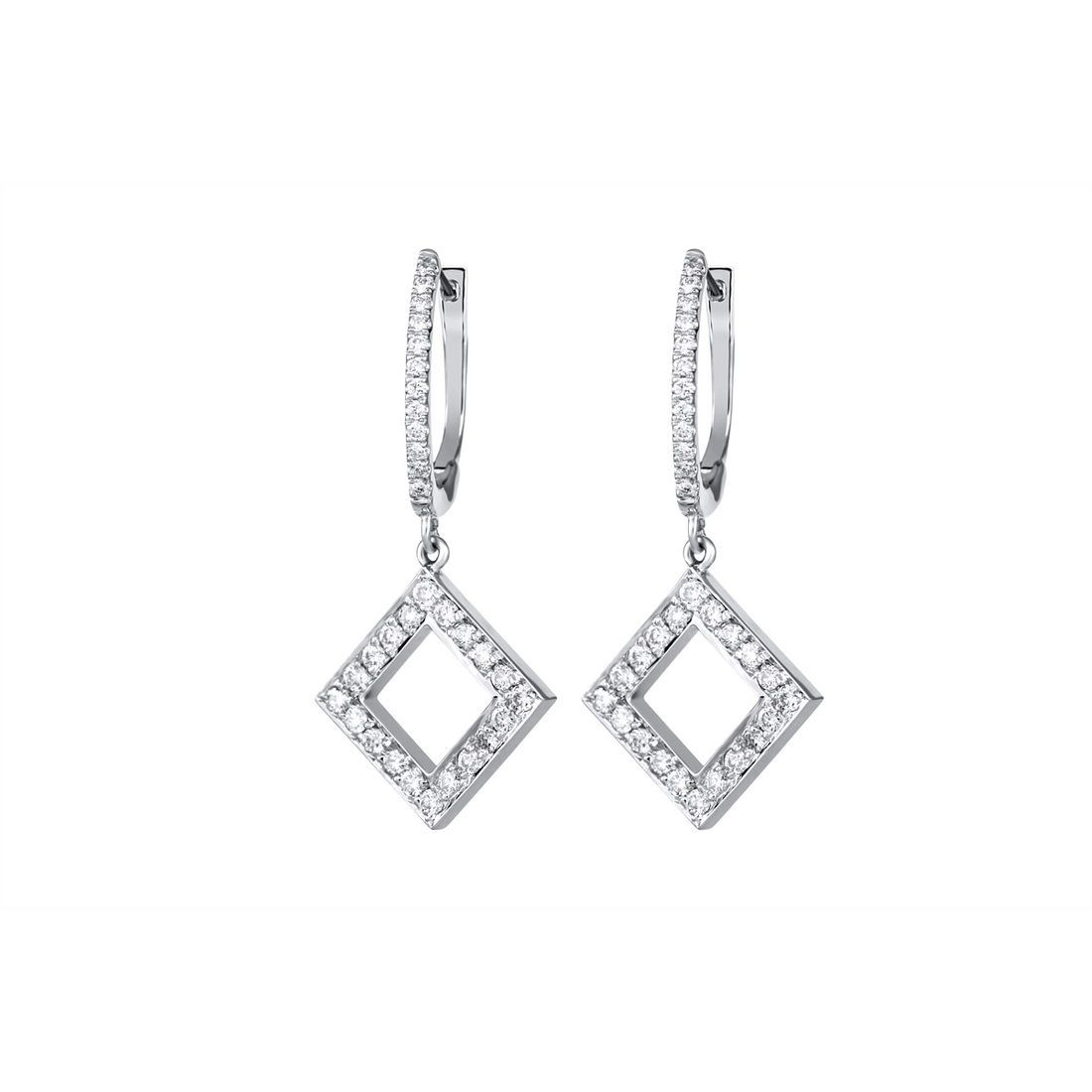 Earrings Jewelry in White Gold 437976