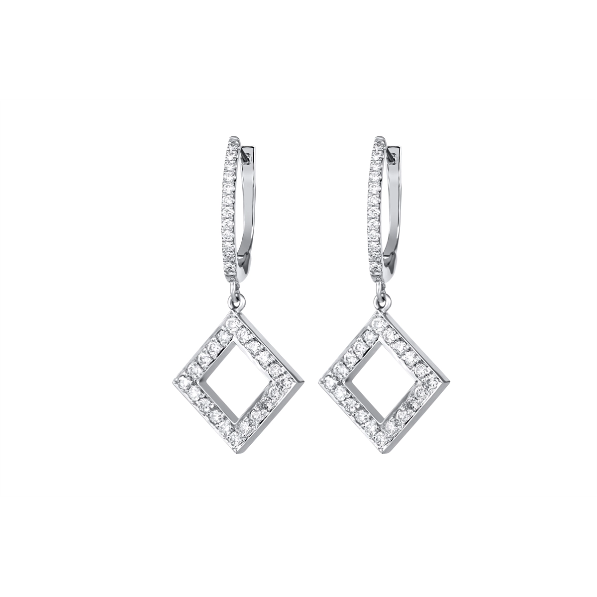 Earrings Jewelry in White Gold 437976