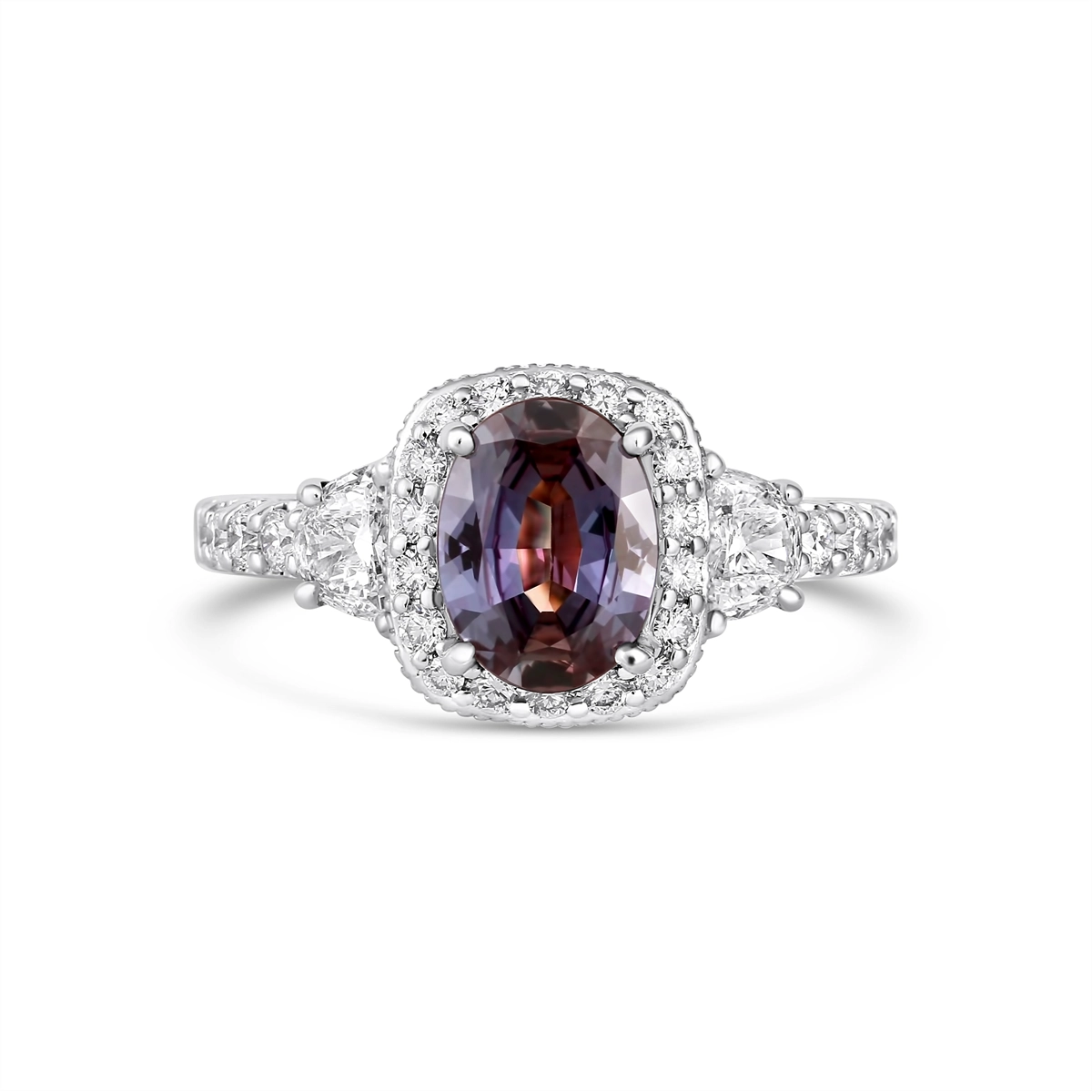 Rings Jewelry in White Gold 437977