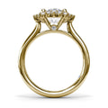 Fana Engagement Rings in Yellow Gold containing Diamond S4224-14KYG-OV