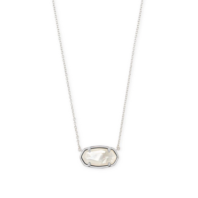 csv_image Kendra Scott Necklace in Silver containing Mother of pearl 4217705093
