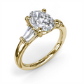 Fana Engagement Rings in Yellow Gold containing Diamond S4124-2_5CT-OV-14KYG