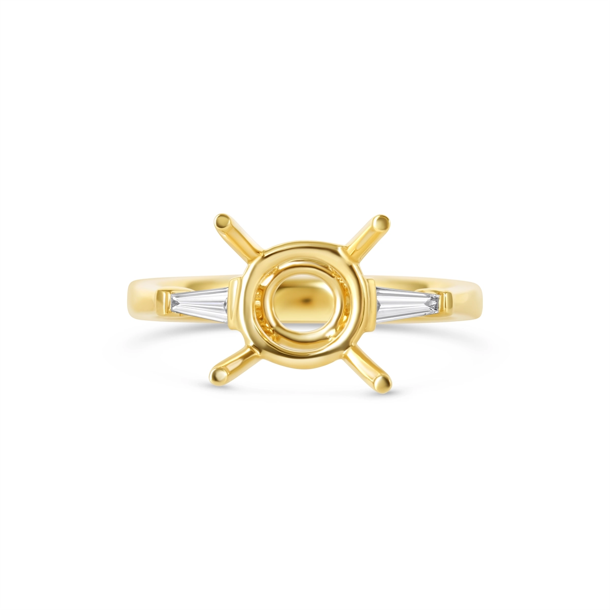 Engagement Collections Earrings in Yellow Gold containing Diamond 438050