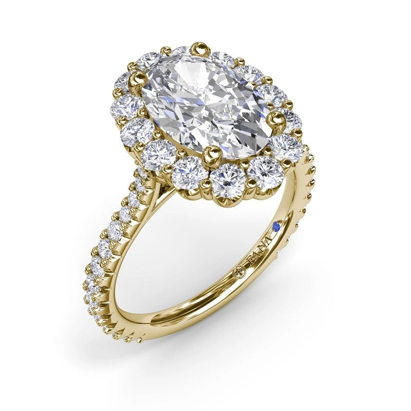 Fana Engagement Rings in Yellow Gold containing Diamond 438175