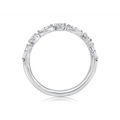 A. Jaffe Wedding Rings in White Gold containing Diamond WRC1373H/43-W