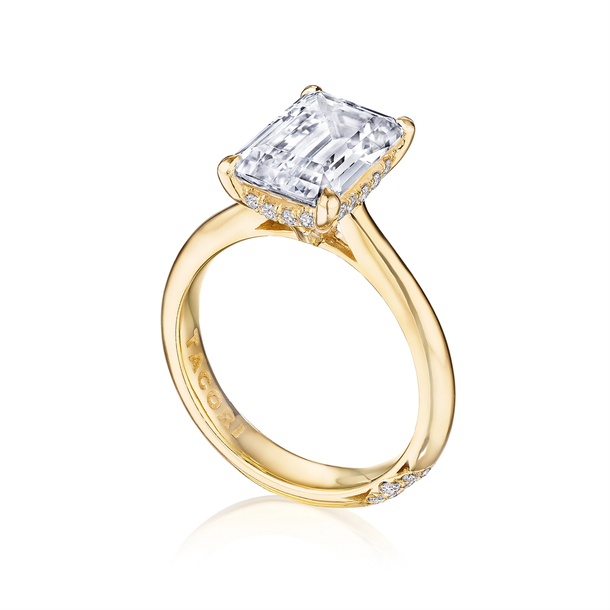 Tacori Engagement Rings in Yellow Gold containing Diamond 438396