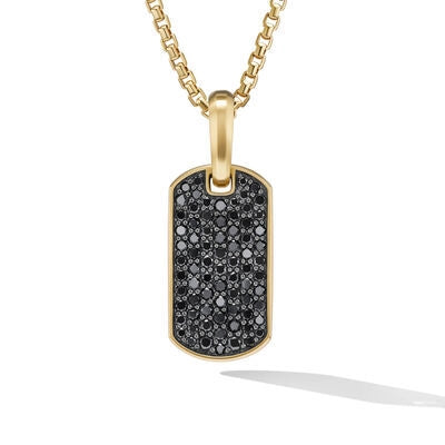 David Yurman Pendants in Yellow Gold containing Black diamond D35090M88ABD