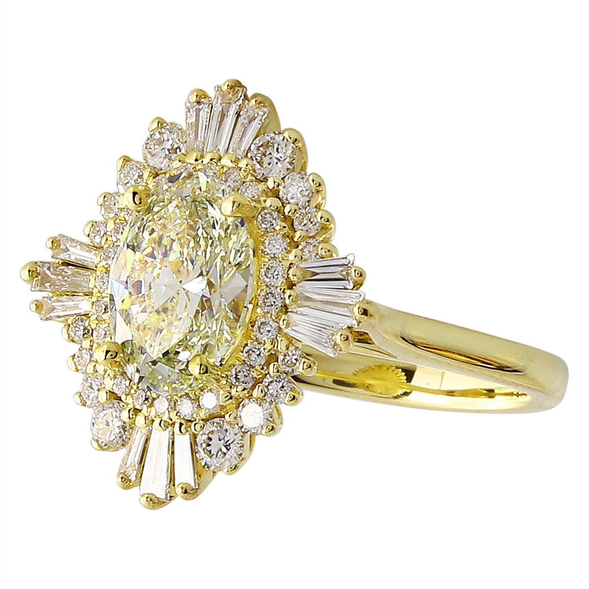 Engagement Collections Engagement Rings in Yellow Gold containing Diamond 438599