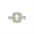Engagement Collections Engagement Rings in Platinum/Palladium containing Diamond 438744
