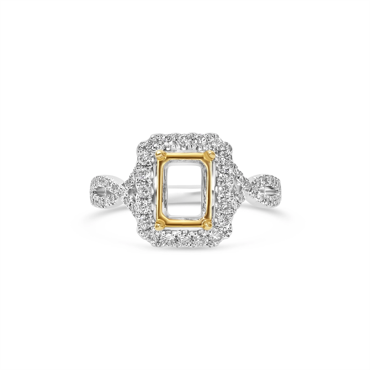 Engagement Collections Engagement Rings in Platinum/Palladium containing Diamond 438744