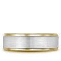 CrownRing Engagement in Mixed Metals RYL-036WY75-M9