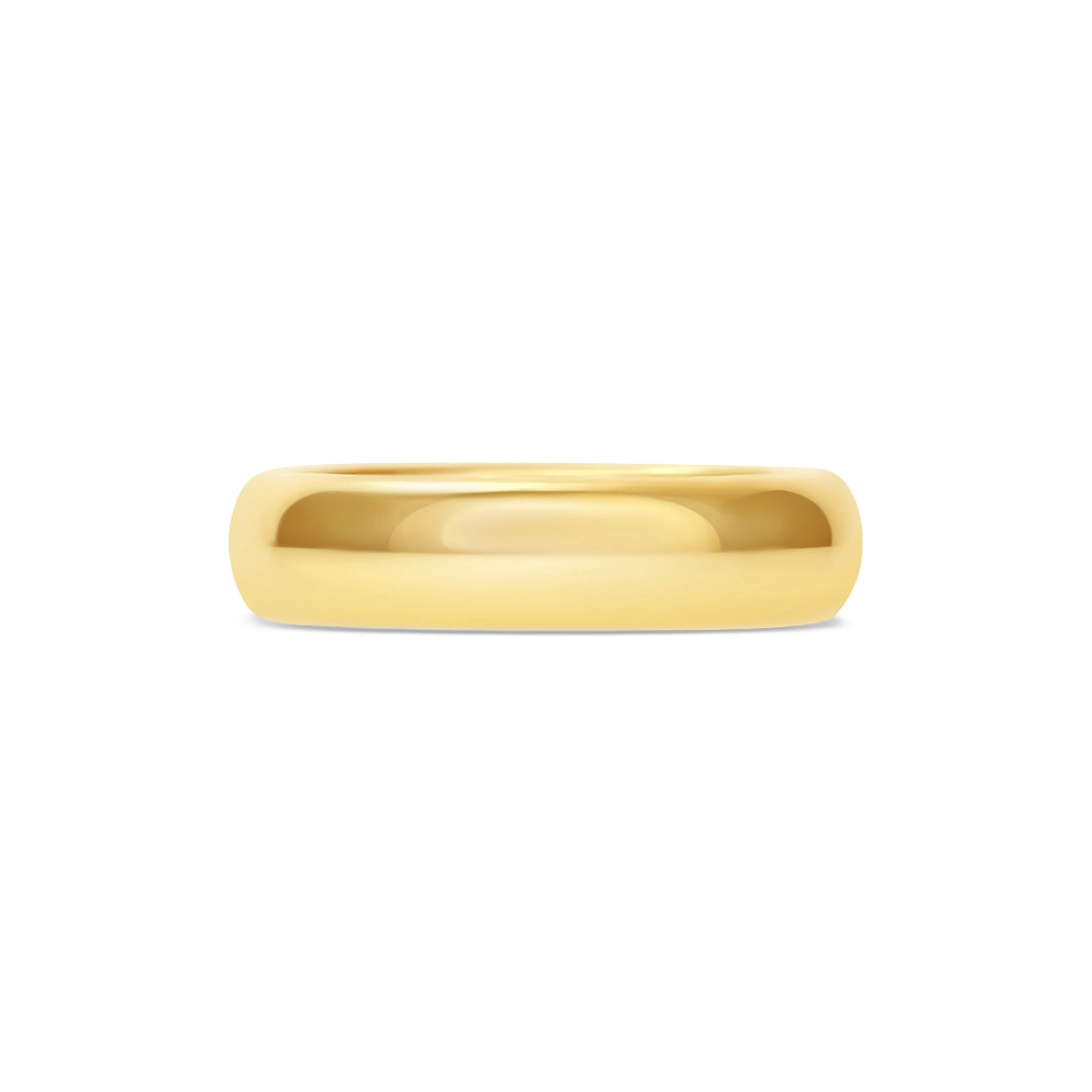 Mens Bands Engagement in Yellow Gold 438748