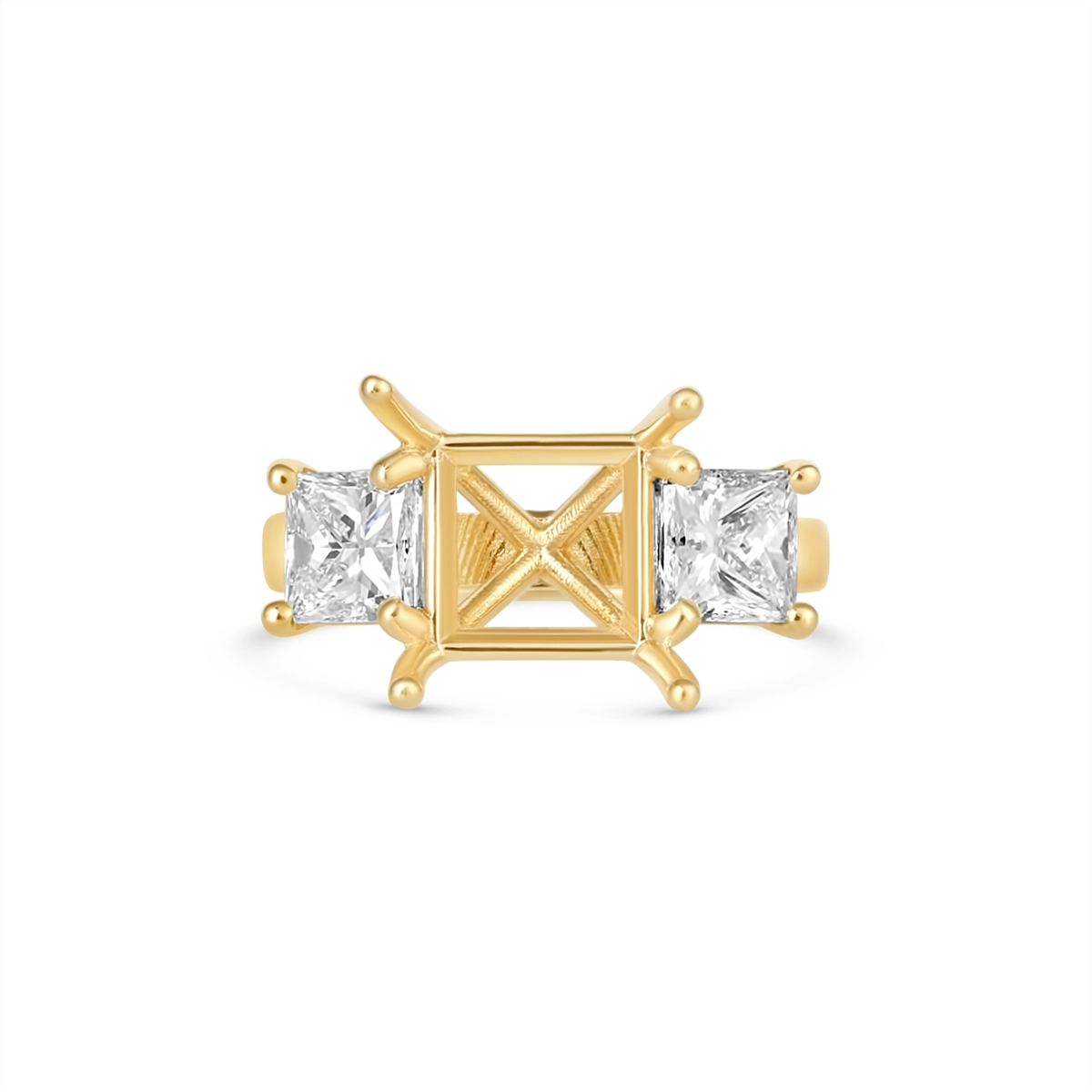 Engagement Collections Engagement Rings in Yellow Gold containing Diamond 438782