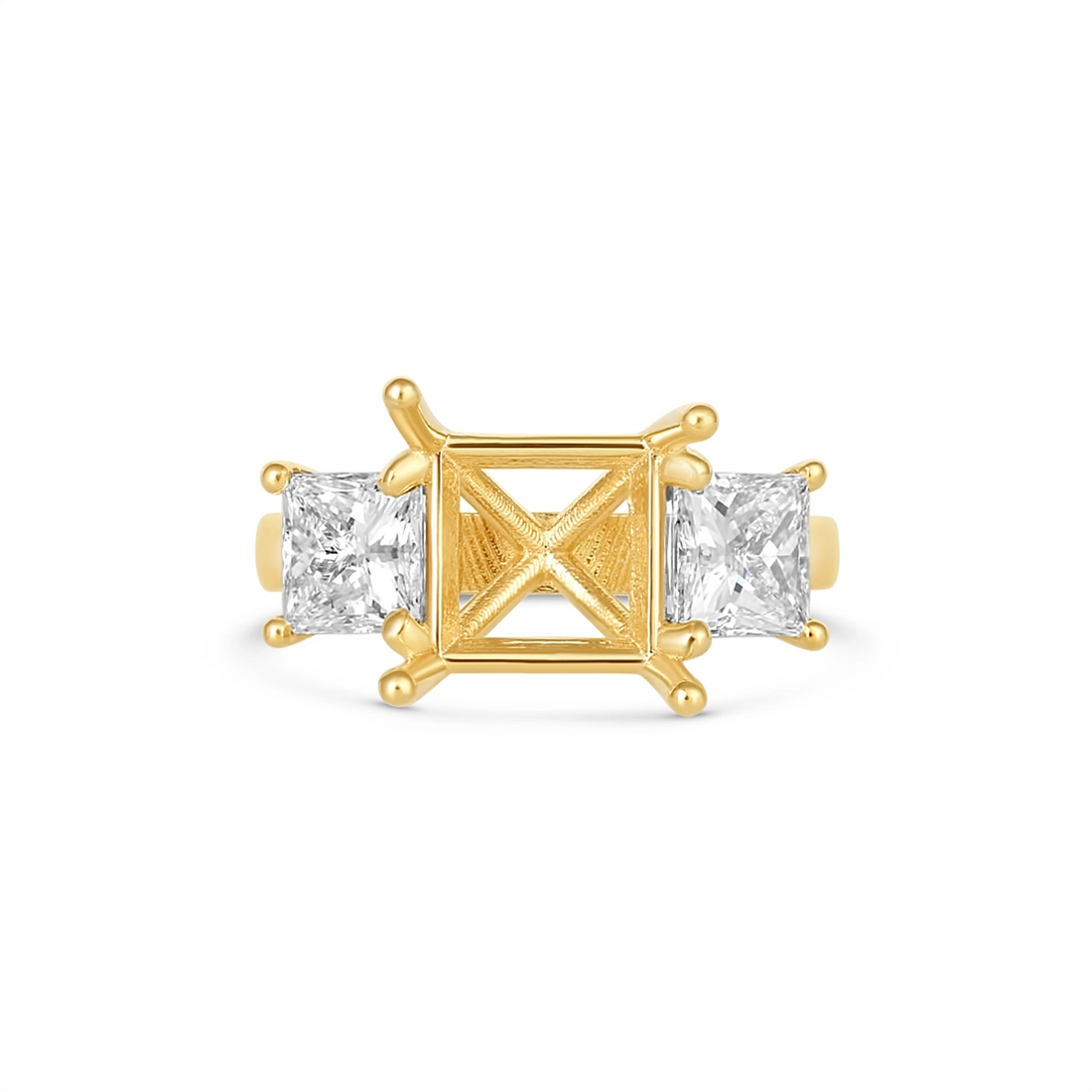 Engagement Collections Engagement Rings in Yellow Gold containing Diamond RT3214-18565-Y