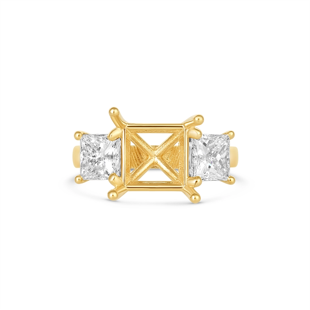 Engagement Collections Engagement Rings in Yellow Gold containing Diamond RT3214-18565-Y