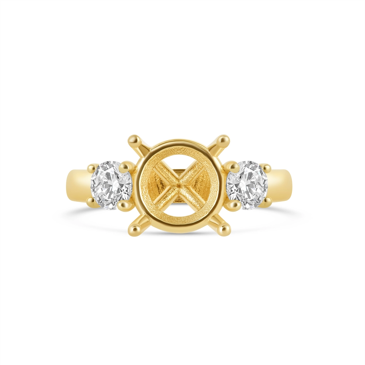 Engagement Collections Engagement Rings in Yellow Gold containing Diamond 438785