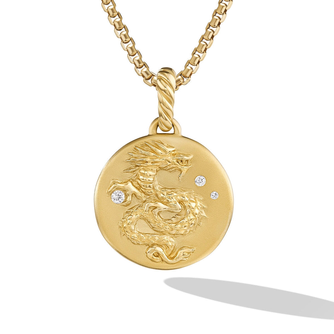 David Yurman Pendants in Yellow Gold containing Diamond D18024D88ADI