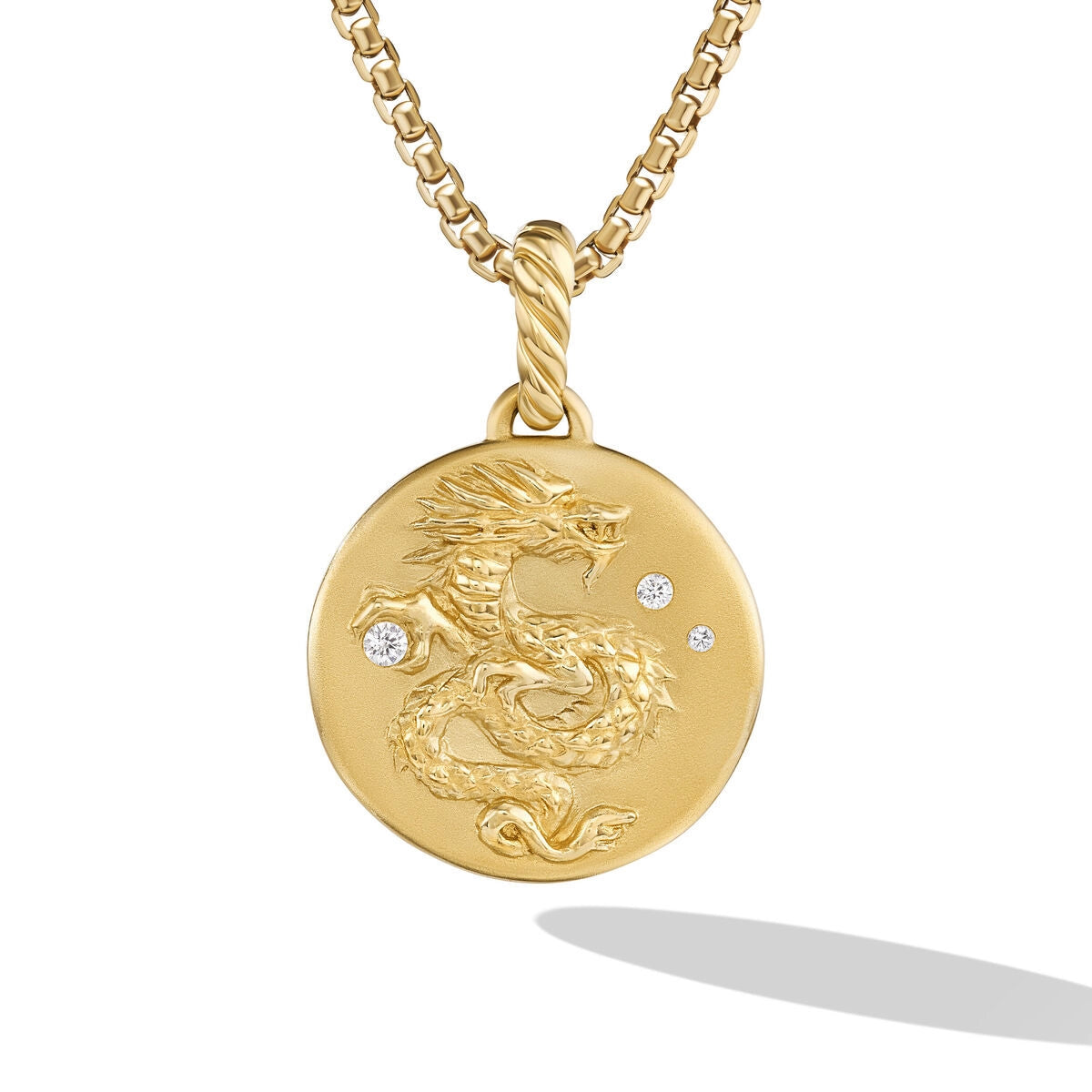 David Yurman Pendants in Yellow Gold containing Diamond D18024D88ADI