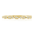 A. Jaffe Wedding Rings in Yellow Gold containing Diamond WR1055/10-Y