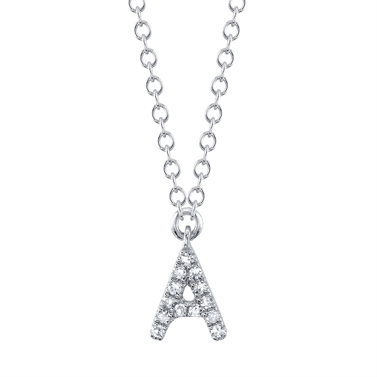 Necklaces Necklaces in White Gold containing Diamond 439058