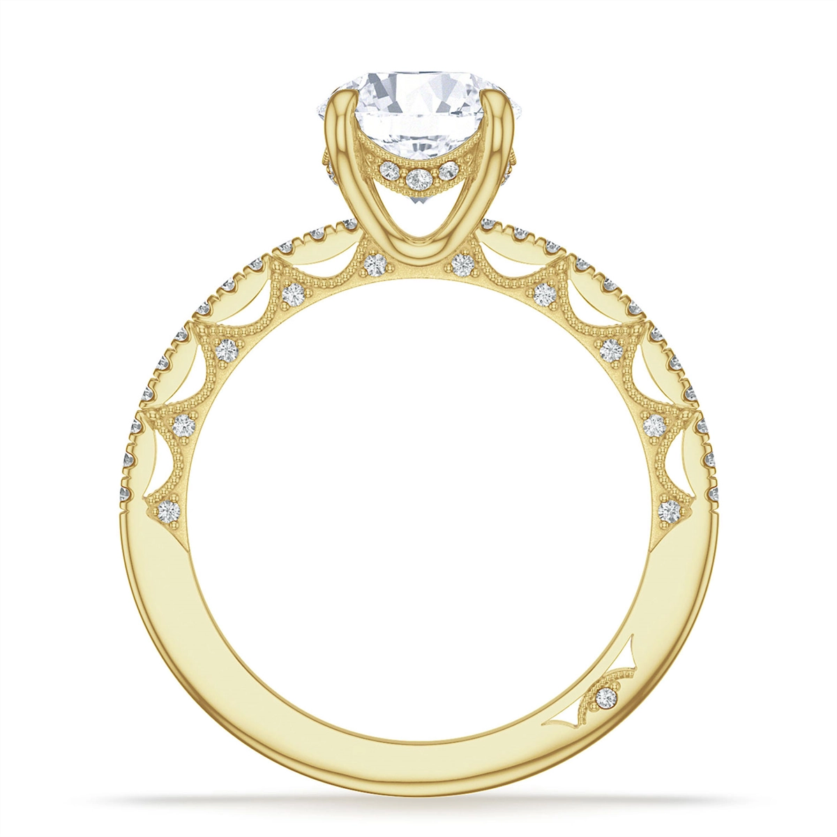 Tacori Engagement Rings in Yellow Gold containing Diamond 439066