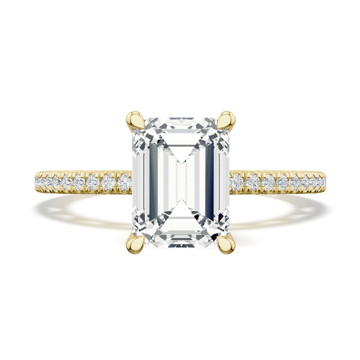 Tacori Engagement Rings in Yellow Gold containing Diamond 2720 1.7 EC 8.5X6 Y