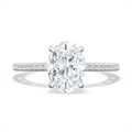 Tacori Engagement Rings in Platinum/Palladium containing Diamond 2720 2.2 OV 11X8