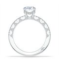 Tacori Engagement Rings in Platinum/Palladium containing Diamond 2720 2.2 OV 11X8