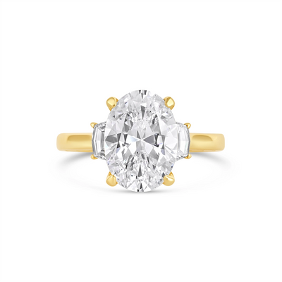 Tacori Engagement Rings in Yellow Gold containing Diamond 2723 2.2 OV 12.5X9 Y