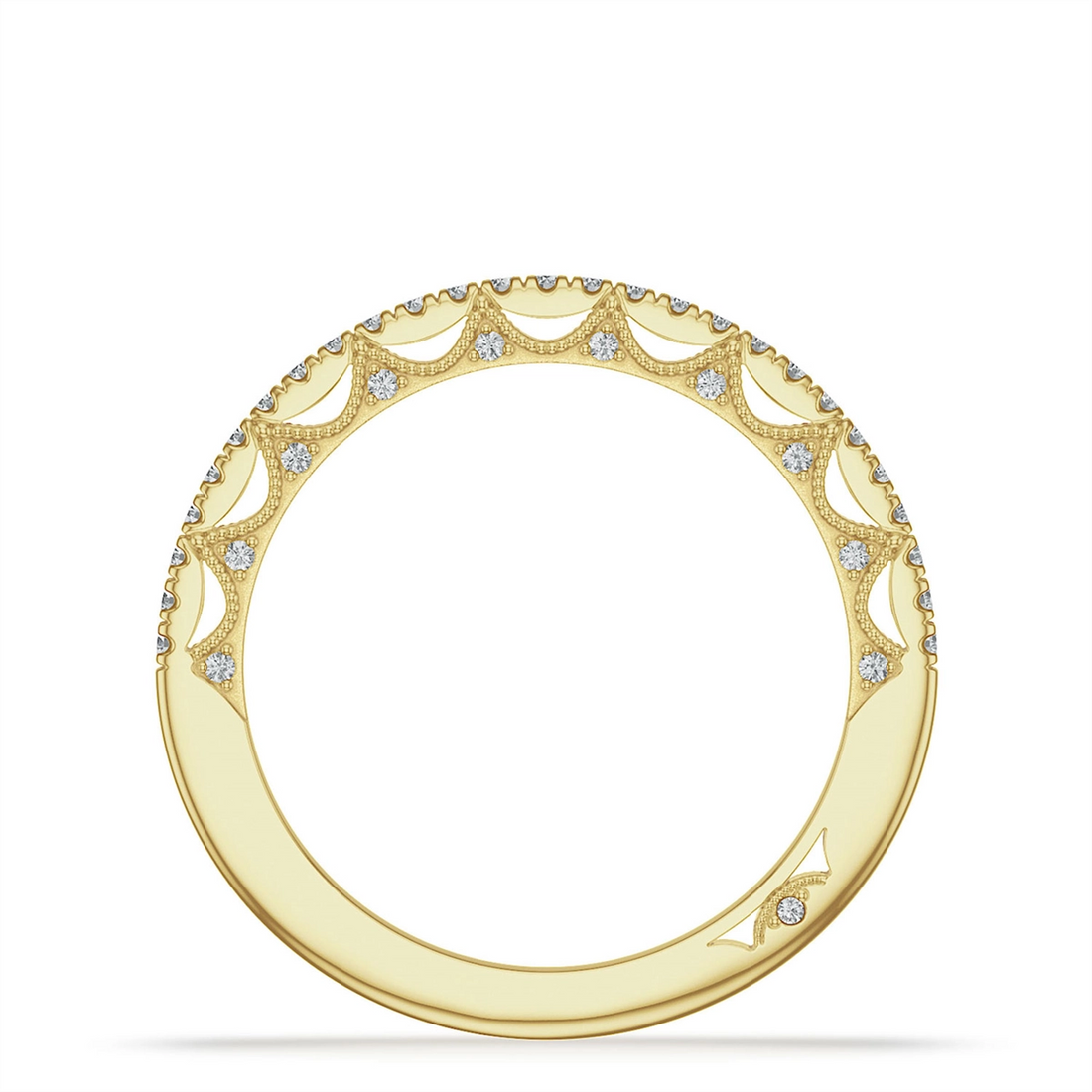 Tacori Wedding Rings in Yellow Gold containing Diamond 439079