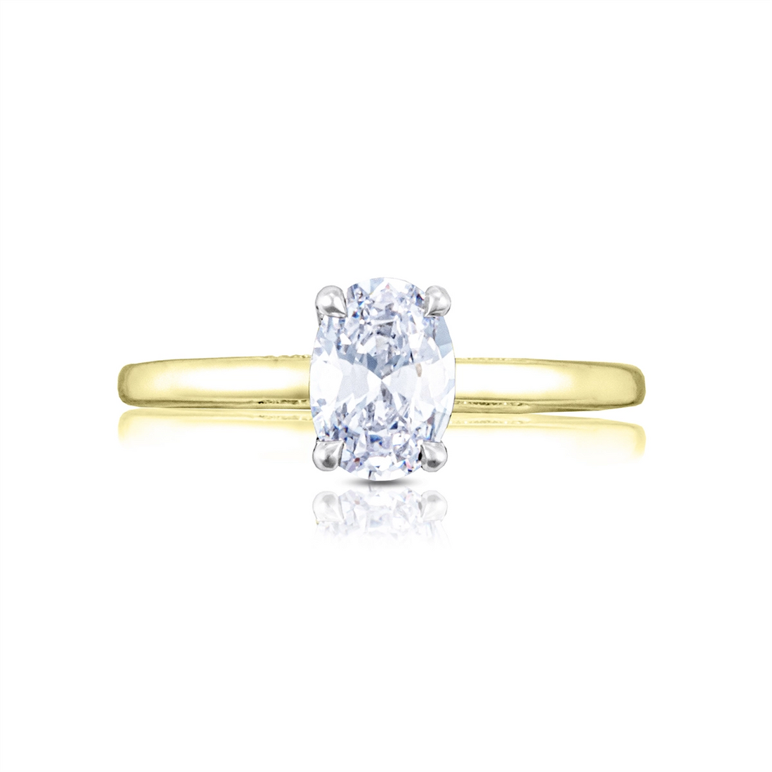 Tacori Engagement Rings in Platinum/Palladium containing Diamond 2688 1.5 OV11.5X8.5Y