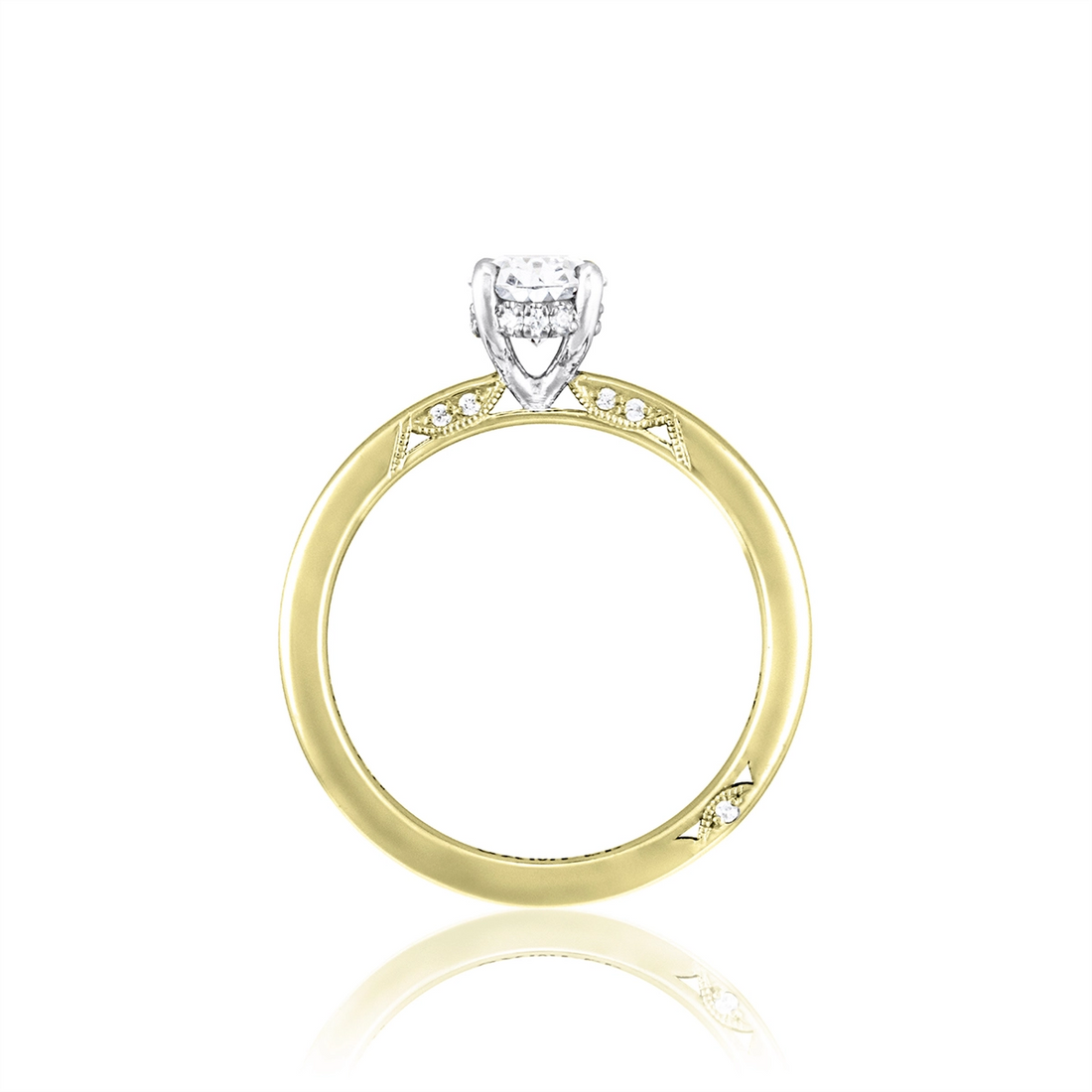 Tacori Engagement Rings in Platinum/Palladium containing Diamond 2688 1.5 OV11.5X8.5Y