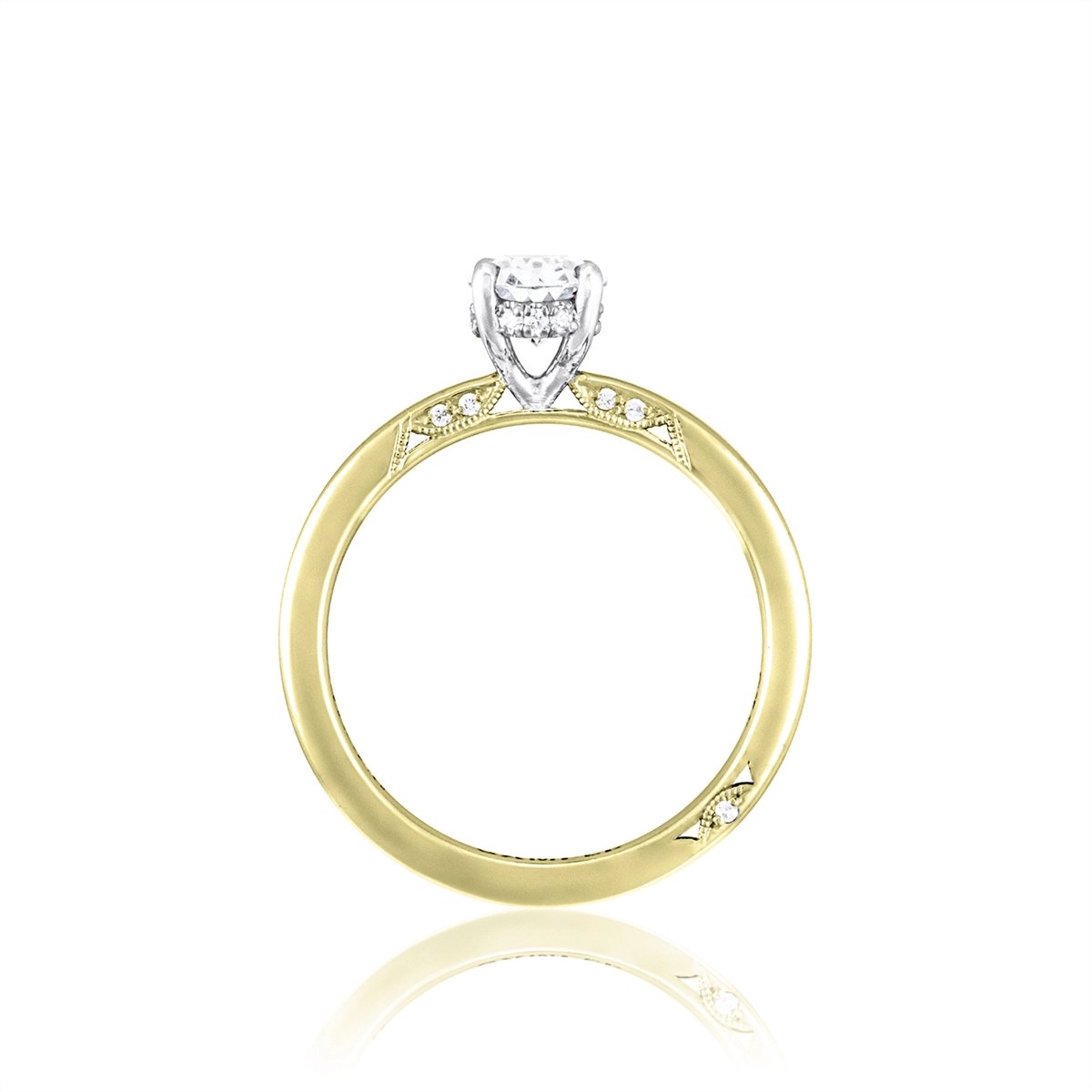 Tacori Engagement Rings in Platinum/Palladium containing Diamond 2688 1.5 OV11.5X8.5Y