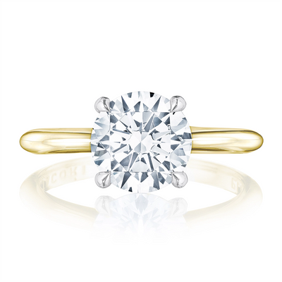 Tacori Engagement Rings in Platinum/Palladium containing Diamond HT 2580 RD 8.5 YPT