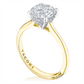Tacori Engagement Rings in Platinum/Palladium containing Diamond HT 2580 RD 8.5 YPT