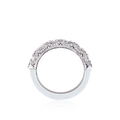 Tacori Rings in Platinum/Palladium containing Diamond HT 2693 7 1/2