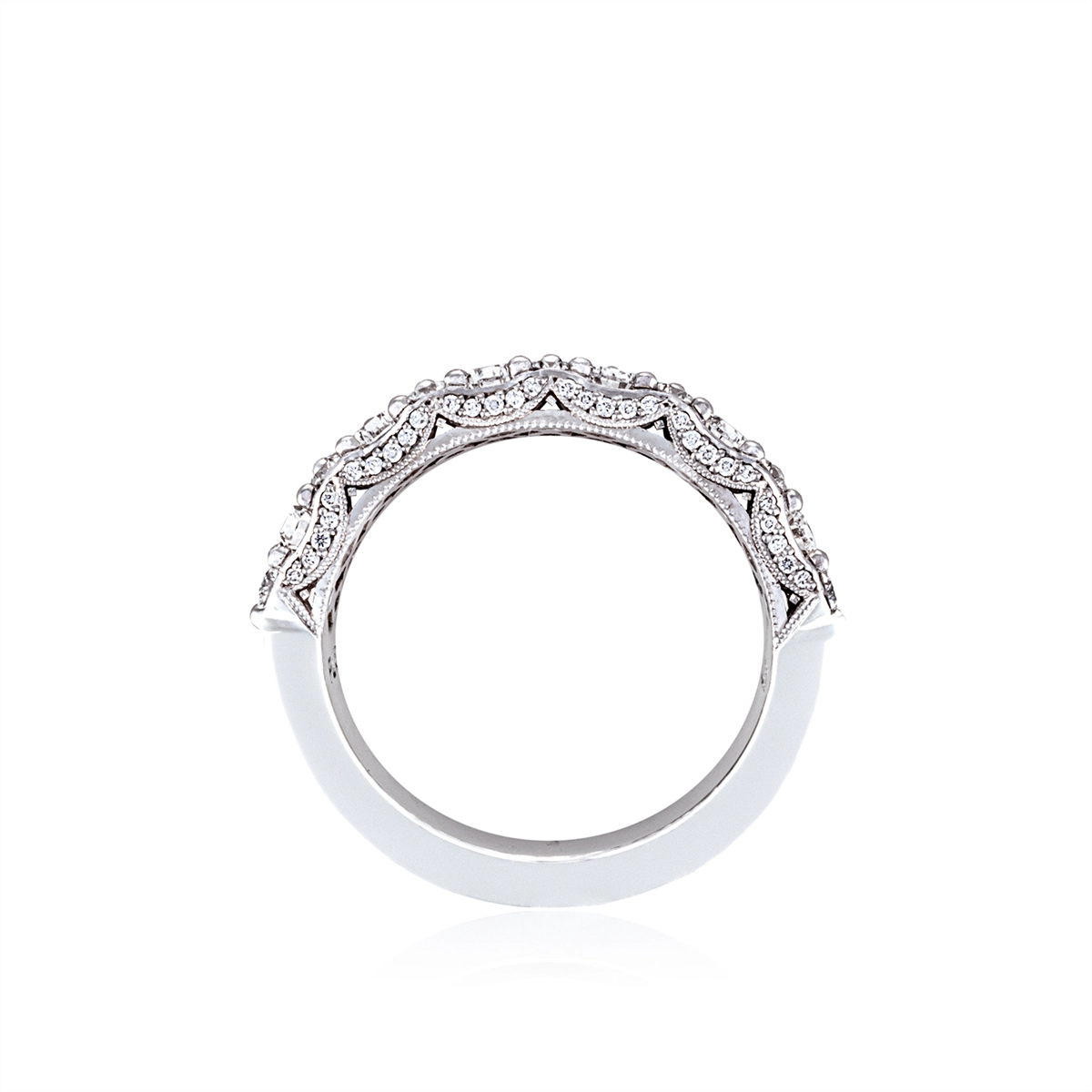 Tacori Rings in Platinum/Palladium containing Diamond HT 2693 7 1/2