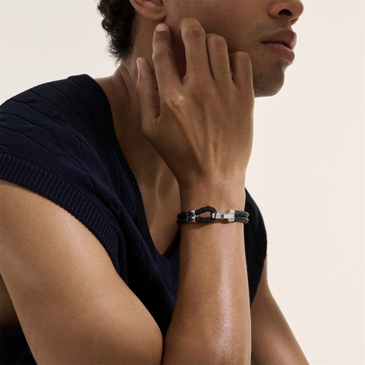 John Hardy Bracelets in Silver BU901241BLXUL