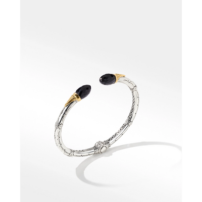 Konstantino Bracelets in Mixed Metals containing Black onyx BMK4465-120