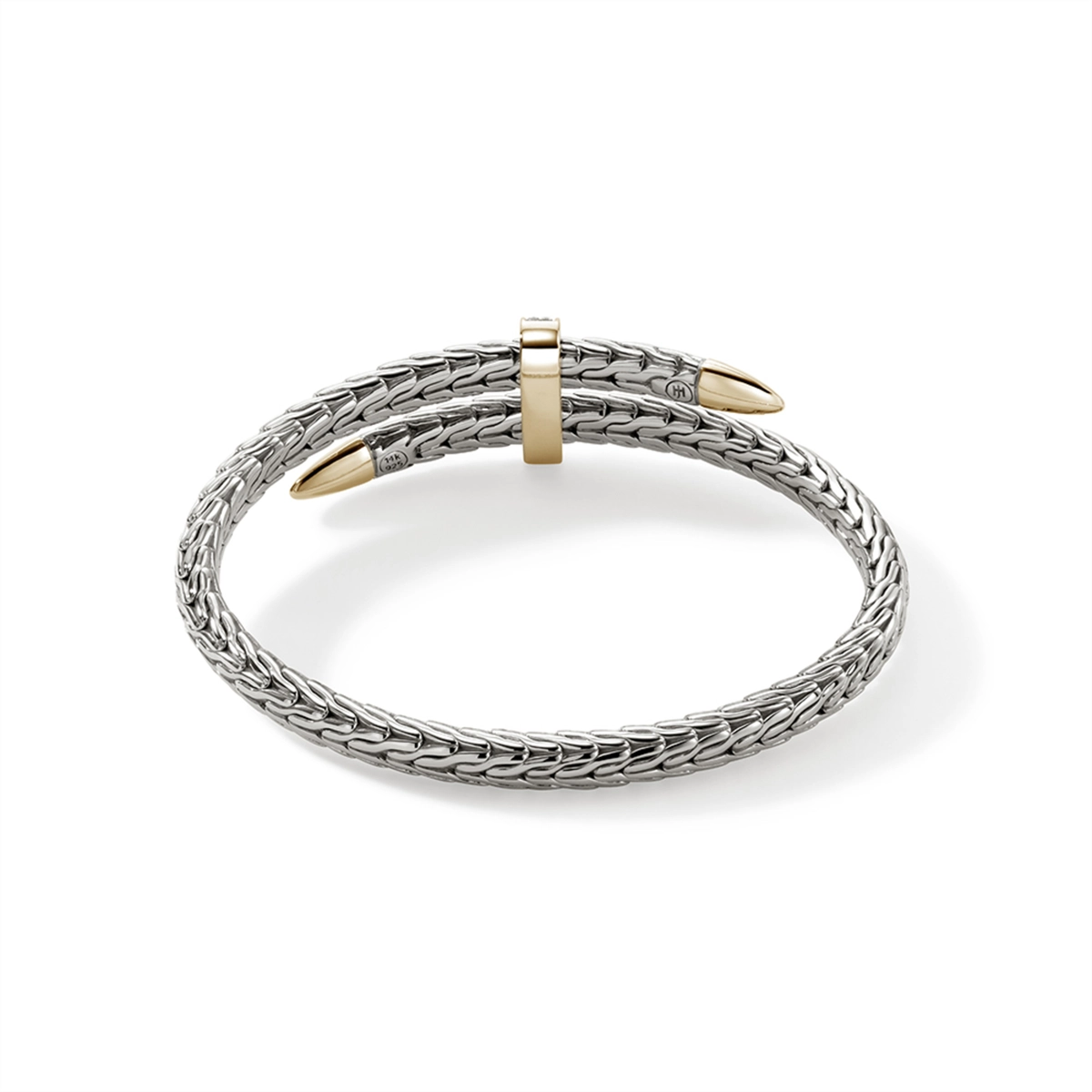 John Hardy Bracelets in Mixed Metals containing Diamond CZZP90110722DIXM
