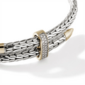 John Hardy Bracelets in Mixed Metals containing Diamond CZZP90110722DIXM