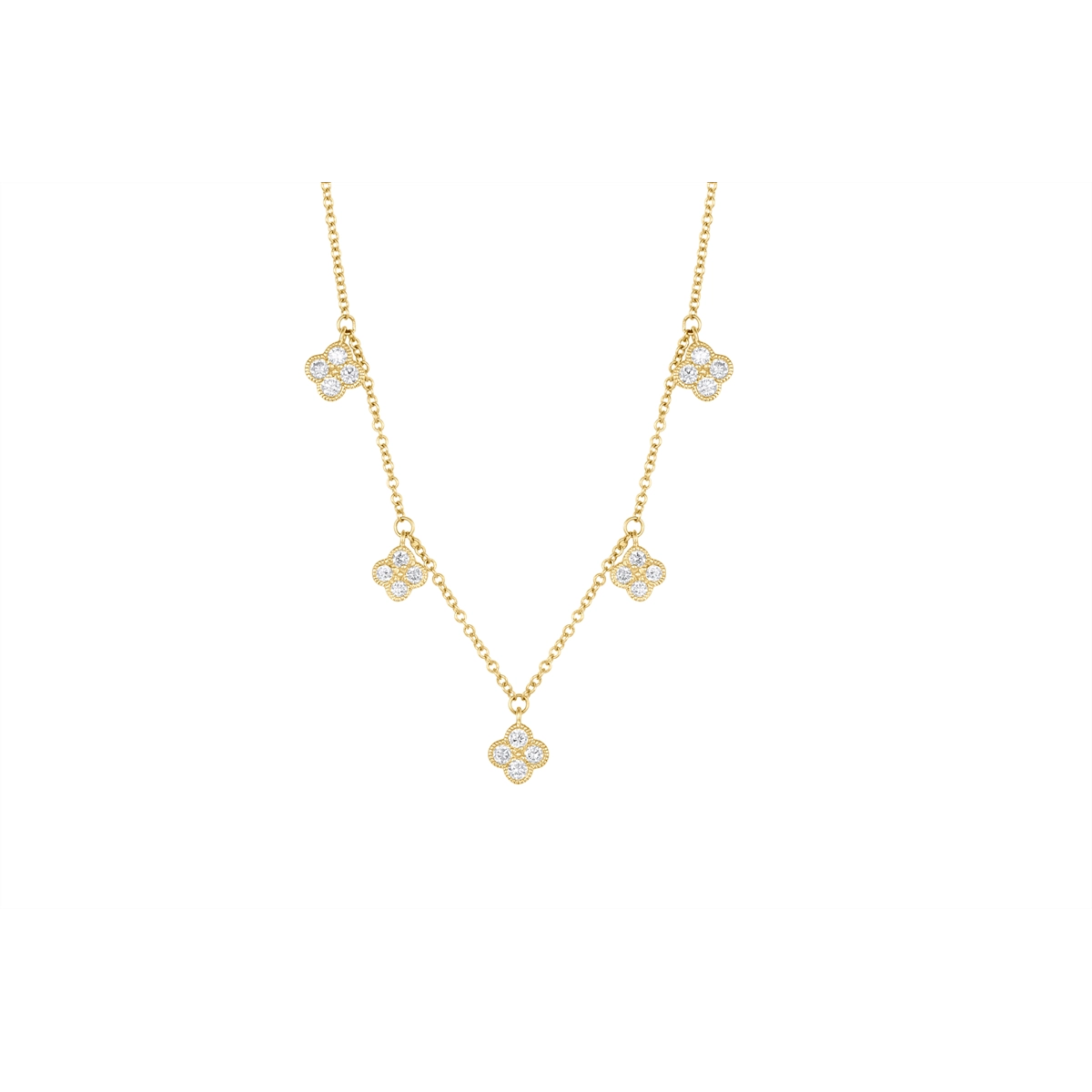 Necklaces Necklaces in Yellow Gold containing Diamond 439347