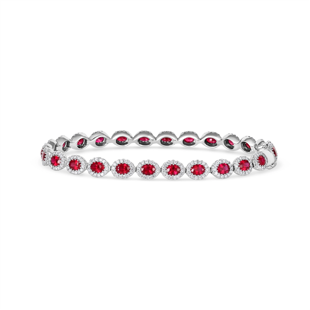 Bracelets Bracelets in White Gold containing Multi-gemstone, Diamond, Ruby 439362