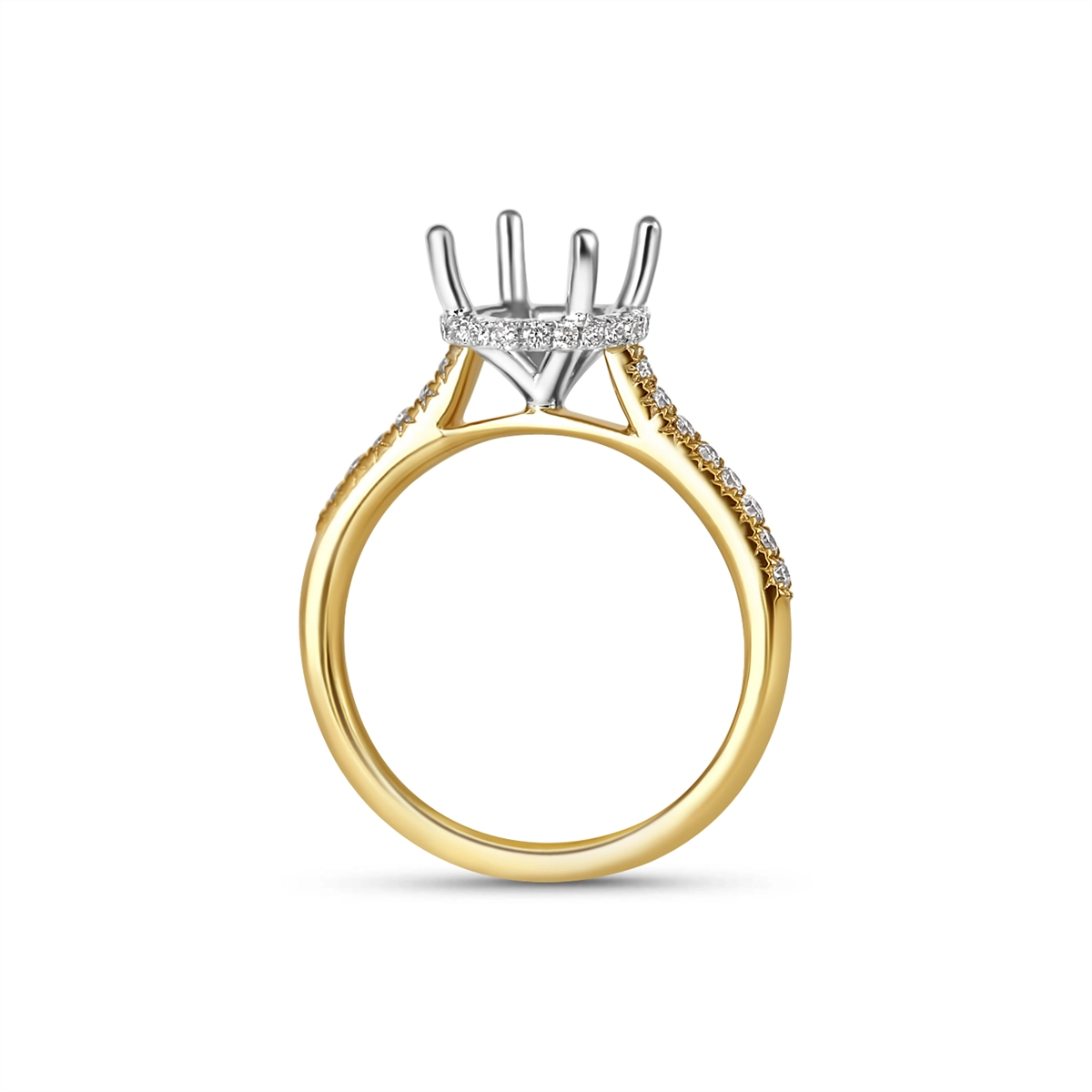 Engagement Collections Engagement Rings in Mixed Metals containing Diamond 439370