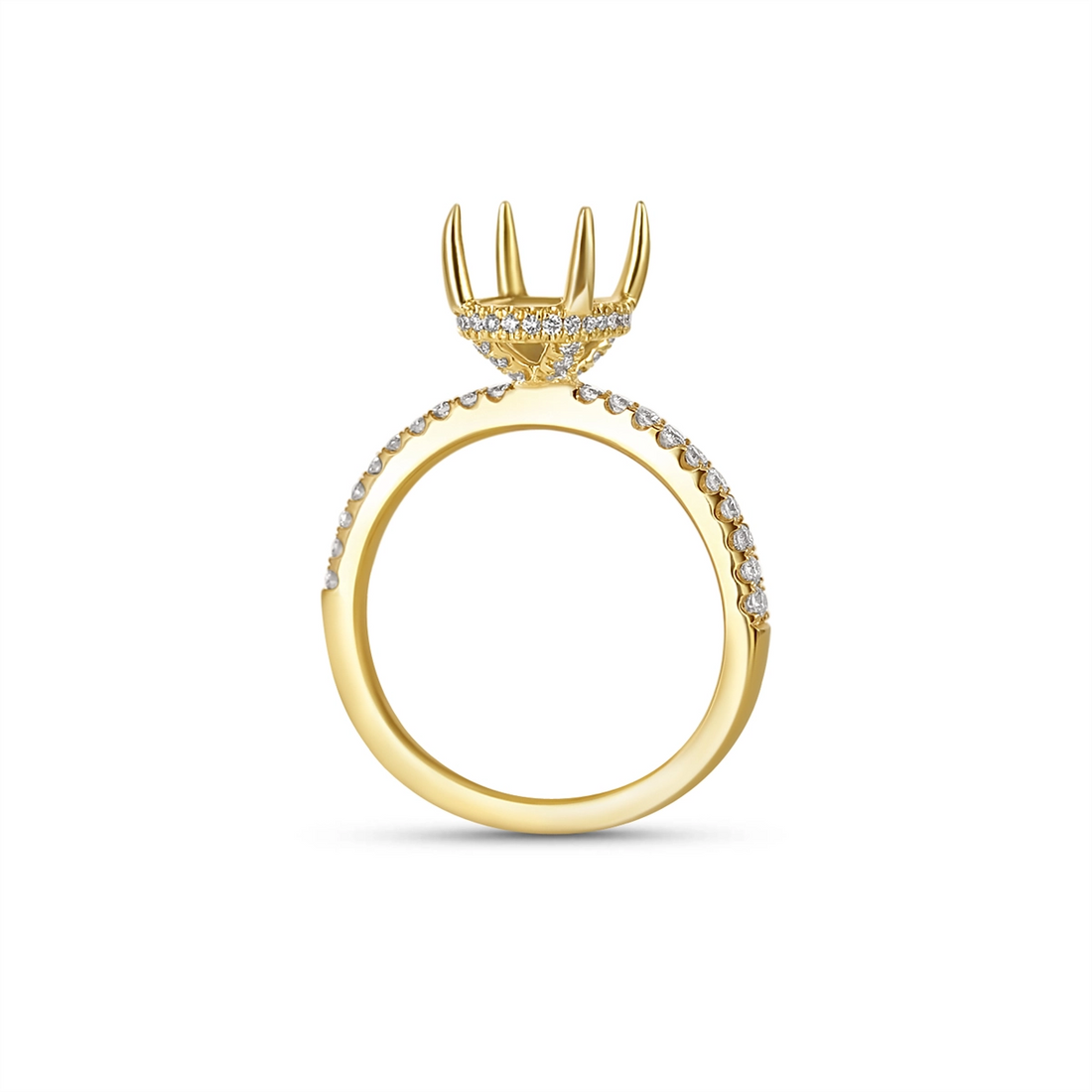 Engagement Collections Engagement Rings in Yellow Gold containing Diamond 439371