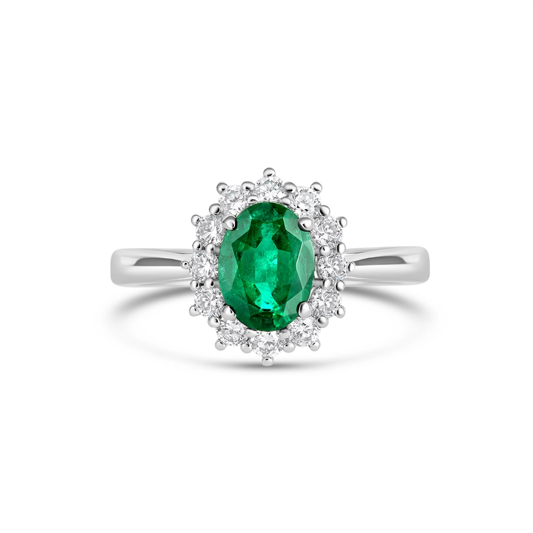 Rings Rings in White Gold containing Multi-gemstone, Diamond, Emerald 439373