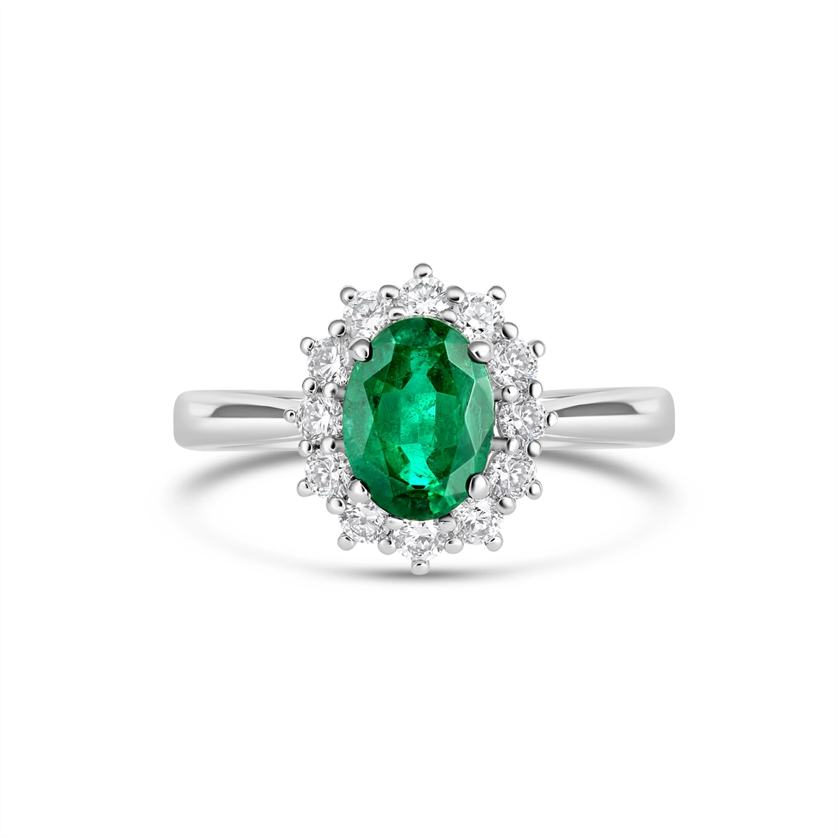 Rings Rings in White Gold containing Multi-gemstone, Diamond, Emerald 439373